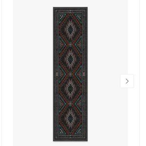 Ruggable Desert Charcoal Runner 2.5' x 10' with pad